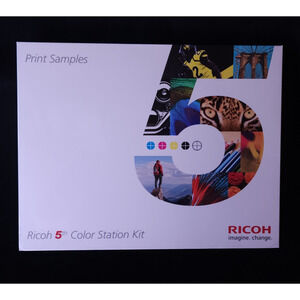New Ricoh 5th Color Station Kit Print Samples Pack R3562 For Premium Application